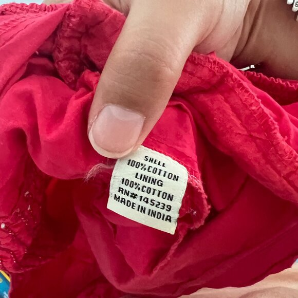 Sim & Sam PINK FLAME Blouse Top Size M - Picture 7 of 7